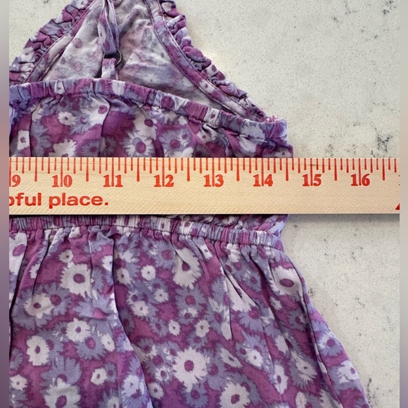 ABOUND - NORDSTROM ~ 100% Viscose Wind Daisy Purple Swing Camisole Medium NEW - Picture 10 of 12